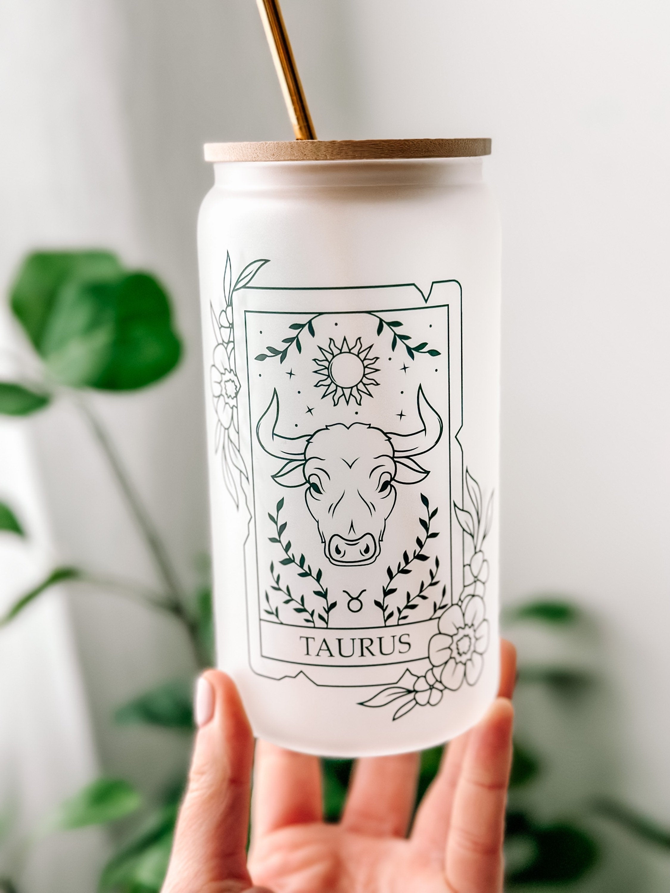 Zodiac Frosted Tumbler 16oz